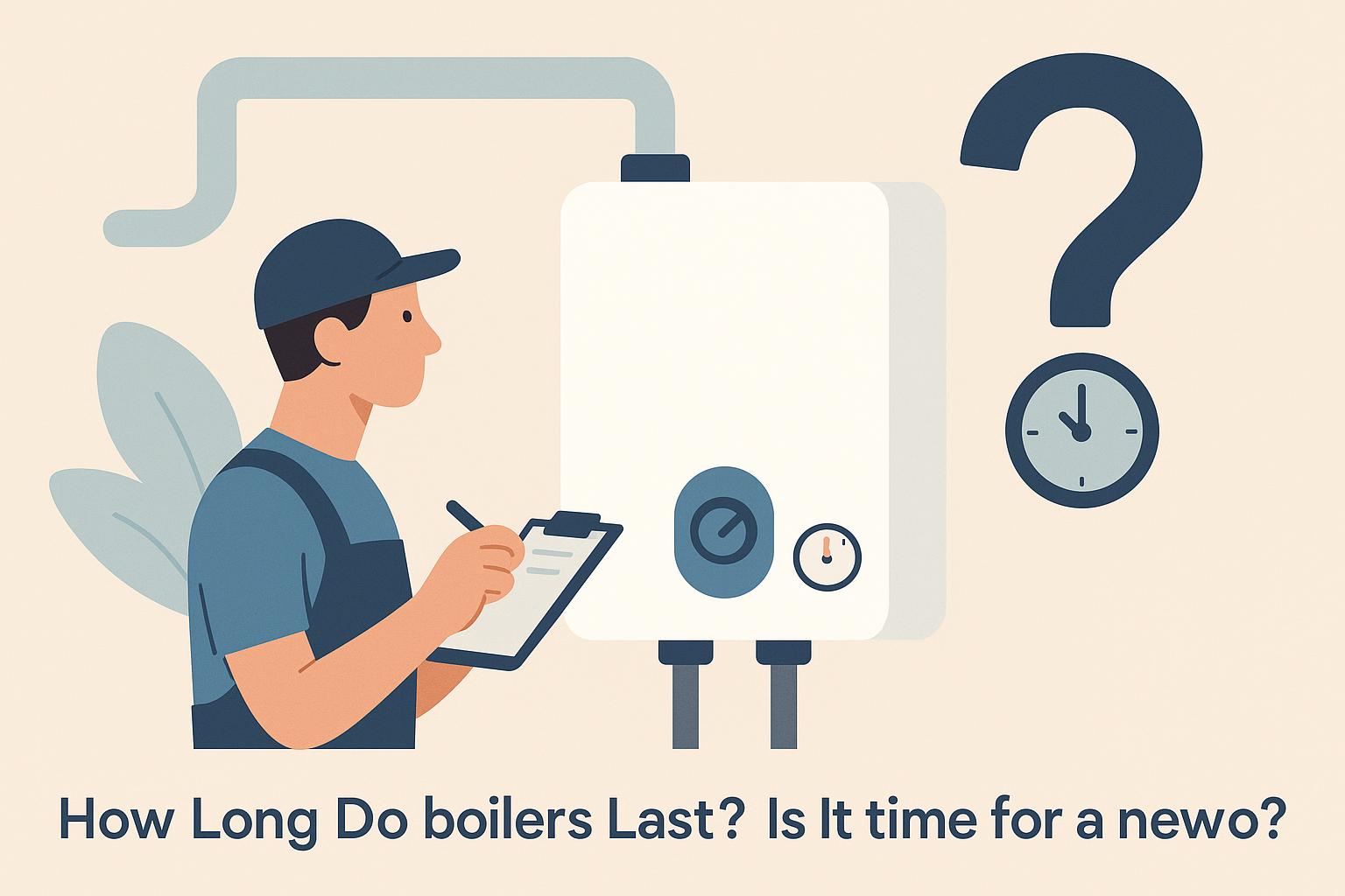 average lifespan of a boiler