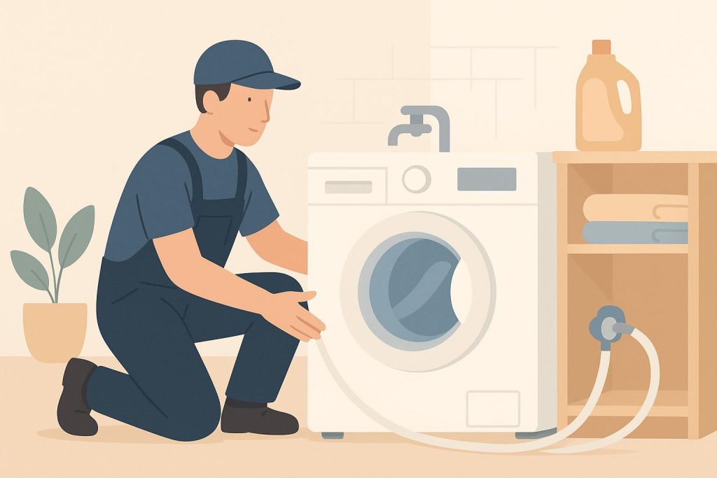 washing machine installation