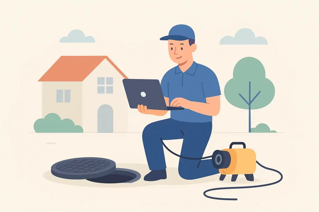 CCTV Drain Survey Winkfield Row